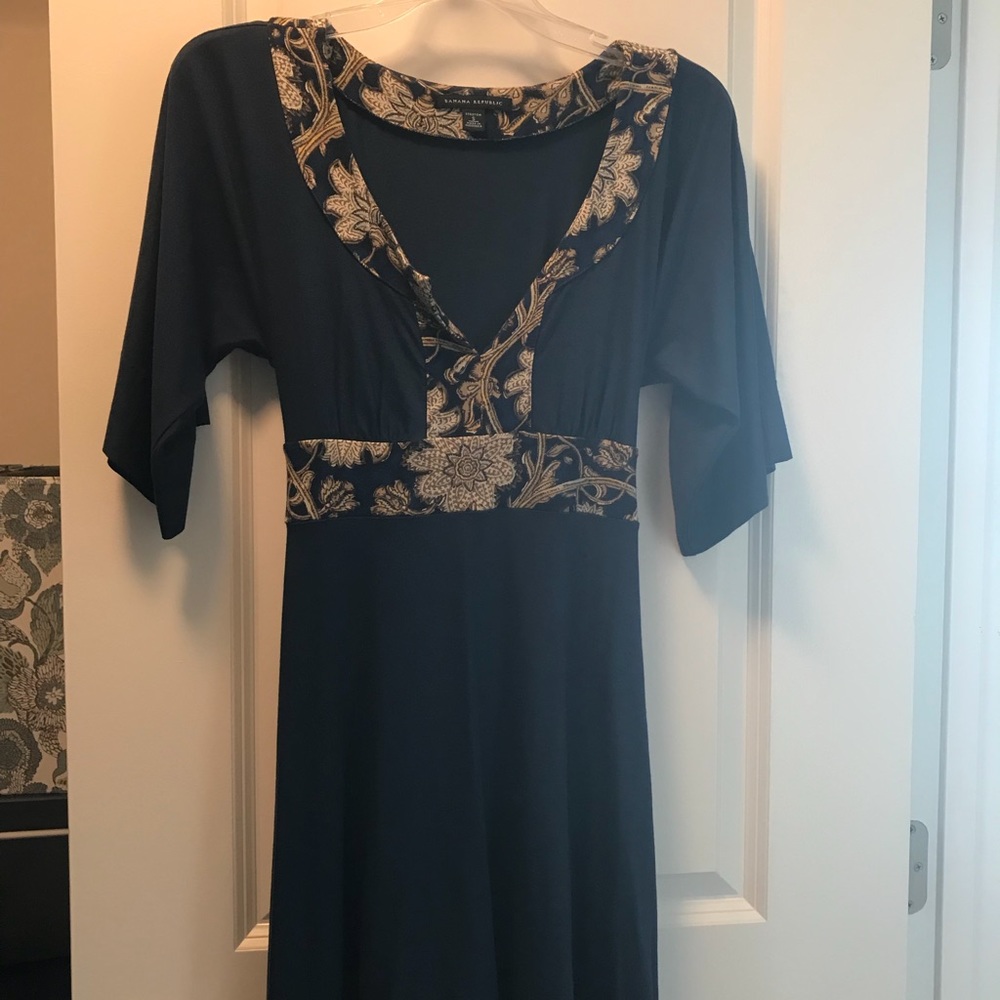 BR dress in blue